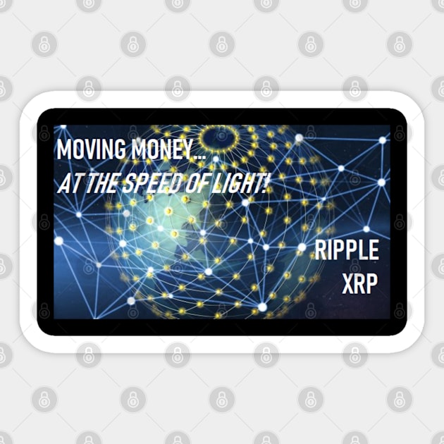 Ripple XRP   The Speed of Light! Sticker by DigitalNomadInvestor